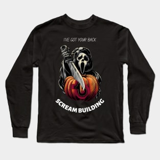 Scream Building Long Sleeve T-Shirt